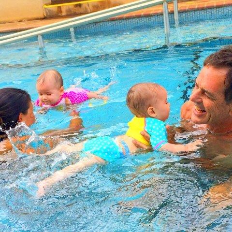 Swim
        Lessons - Parent/Tot Level 1(6-36mo) Photo by Lilly Dowling