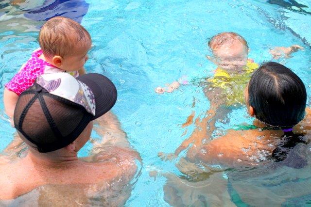 Swim Lessons
                  - Parent/Tot Level 1(6-36mo) Photo by Harmony Agh