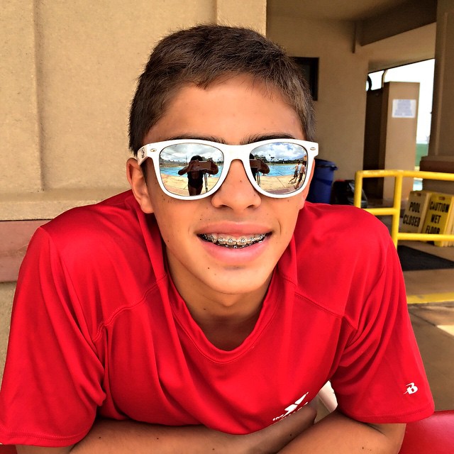 Mahalo Zack
                        for letting Lilly snap a pic of you!