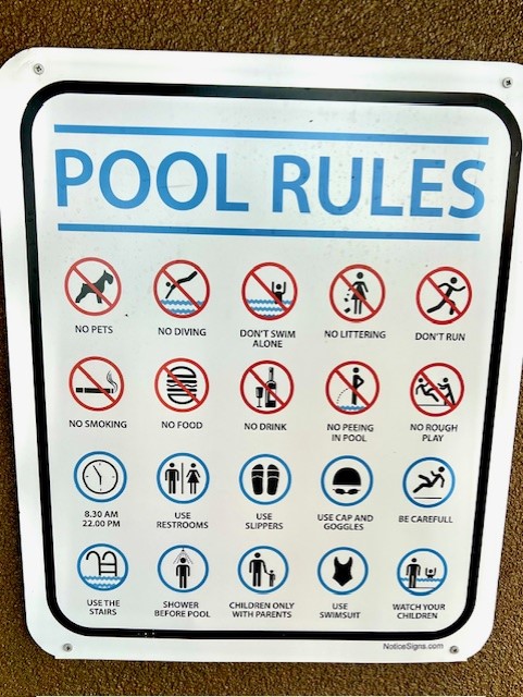Pool Rules