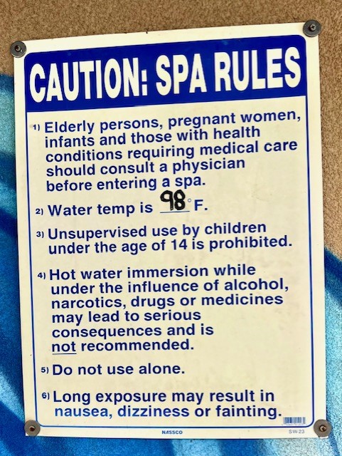 Spa Rules